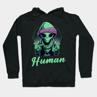 Hello Human Hoodie